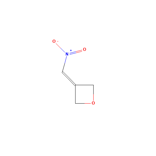 3-(Nitromethylene)oxetane (CAS: 922500-95-6) - Chemical Structure and Molecular Formula 