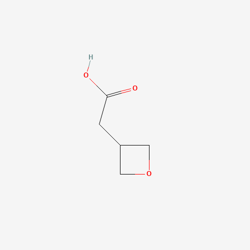 2-(Oxetan-3-yl)acetic acid (CAS: 1310381-54-4) - Chemical Structure and Molecular Formula 