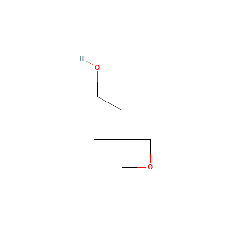 2-(3-Methyloxetan-3-yl)ethanol (CAS: 88214-48-6) - Chemical Structure and Molecular Formula 