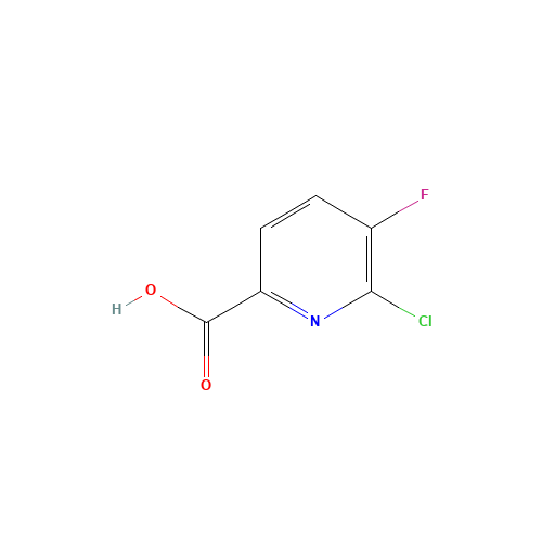 6-Chloro-5-fluoropyridine-2-carboxylic acid (CAS: 860296-24-8) - Related Chemical Product