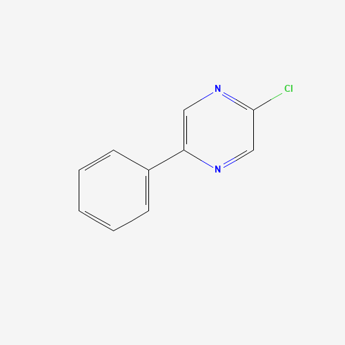 2-Chloro-5-phenylpyrazine (CAS: 25844-73-9) - Chemical Structure and Molecular Formula 