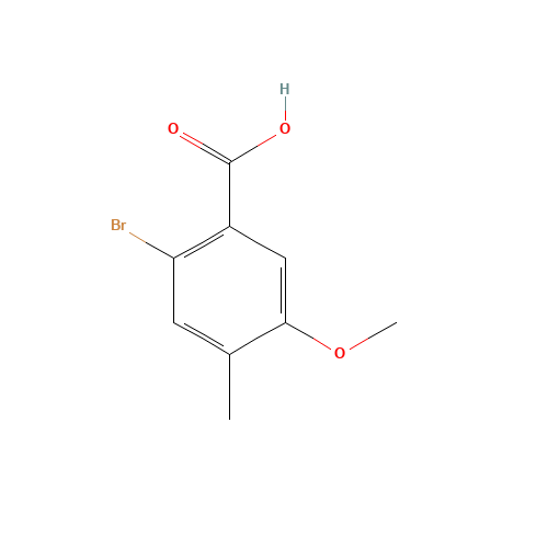 2-Bromo-5-methoxy-4-methylbenzoic acid (CAS: 61809-40-3) - Related Chemical Product