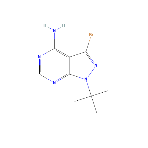 3-Bromo-1-tert-butyl-1H-pyrazolo-[3,4-d]pyrimidin-4-amine (CAS: 862728-61-8) - Related Chemical Product