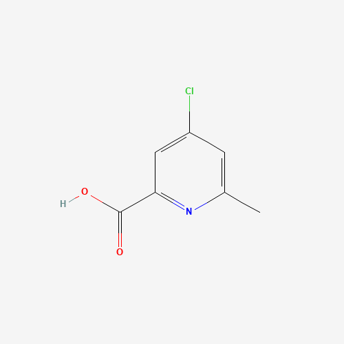 4-Chloro-6-methylpyridine-2-carboxylic acid (CAS: 30235-19-9) - Chemical Structure and Molecular Formula 