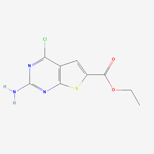 Ethyl 2-amino-4-chlorothieno[2,3-d]-pyrimidine-6-carboxylate (CAS: 847560-46-7) - Related Chemical Product