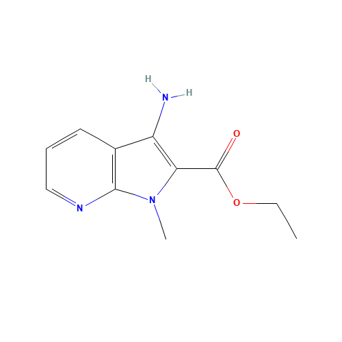 Ethyl 3-amino-1-methyl-1H-pyrrolo-[2,3-b]pyridine-2-carboxylate (CAS: 181283-92-1) - Related Chemical Product