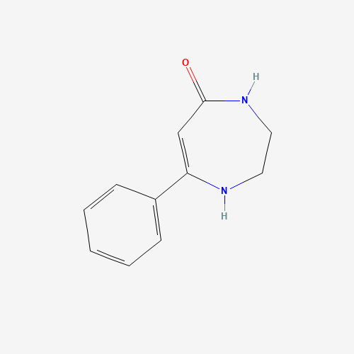 7-Phenyl-2,3,4,5-tetrahydro-1H-1,4-diazepin-5-one (CAS: 57552-95-1) - Related Chemical Product