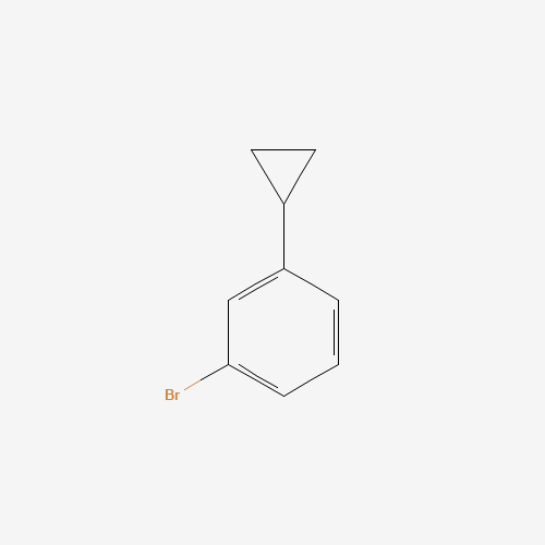 1-Bromo-3-cyclopropylbenzene (CAS: 1798-85-2) - Chemical Structure and Molecular Formula 