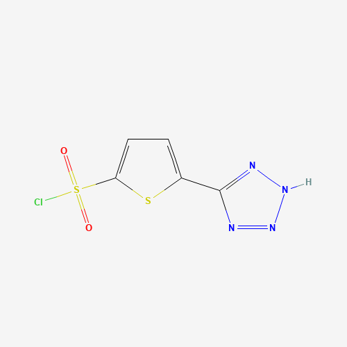 5-(1H-Tetrazol-5-yl)thiophene-2-sulfonyl chloride (CAS: 924964-21-6) - Related Chemical Product
