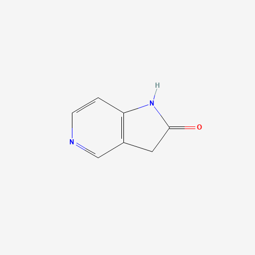 1,3-Dihydro-2H-pyrrolo[3,2-c]pyridin-2-one (CAS: 134682-54-5) - Chemical Structure and Molecular Formula 