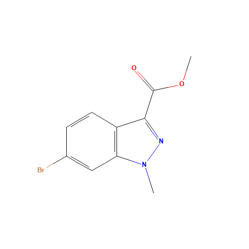 Methyl 6-bromo-1-methyl-1H-indazole-3-carboxylate (CAS: 946427-77-6) - Related Chemical Product