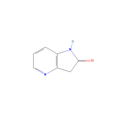 1,3-Dihydropyrrolo[3,2-b]pyridin-2-one (CAS: 32501-05-6) - Chemical Structure and Molecular Formula 