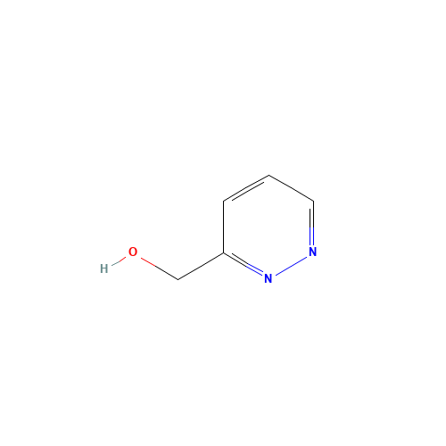 3-Pyridazinemethanol (CAS: 37444-46-5) - Chemical Structure and Molecular Formula 