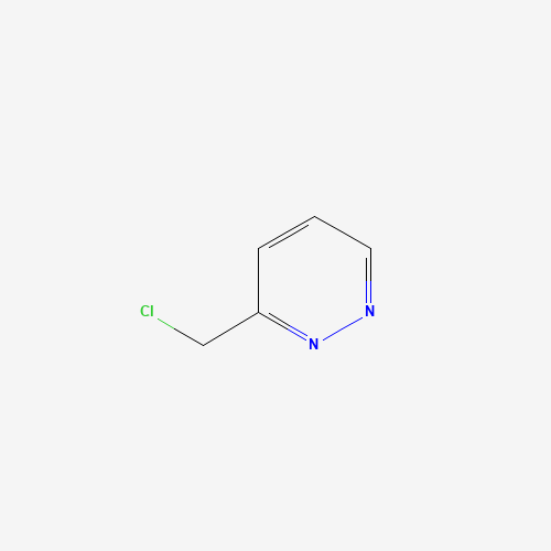 3-(Chloromethyl)pyridazine (CAS: 41227-72-9) - Chemical Structure and Molecular Formula 