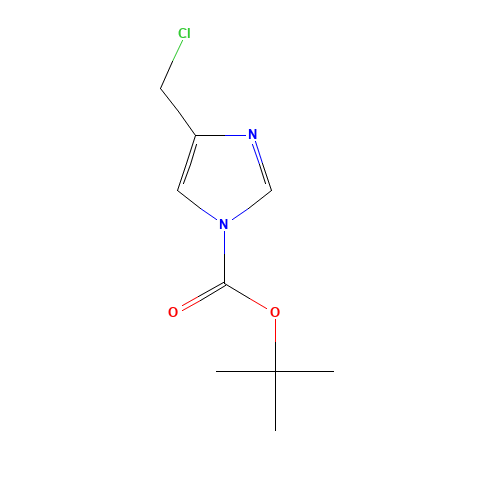 tert-Butyl 4-(chloromethyl)imidazole-1-carboxylate (CAS: 500782-71-8) - Related Chemical Product