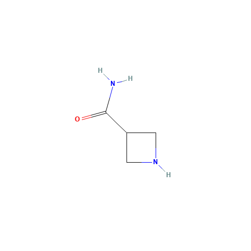 3-Azetidinecarboxamide (CAS: 740768-99-4) - Chemical Structure and Molecular Formula 