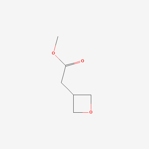 Methyl 3-oxetane acetate (CAS: 1217800-69-5) - Chemical Structure and Molecular Formula 