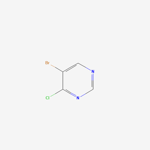 4-Chloro-5-bromopyrimidine (CAS: 56181-39-6) - Chemical Structure and Molecular Formula 
