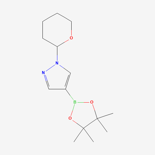 1-Tetrahydropyran-2-yl-4-(4,4,5,5-tetramethyl-1,3,2-dioxaborolan-2-yl)pyrazole (CAS: 1003846-21-6) - Related Chemical Product