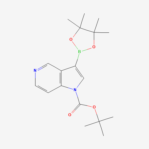 tert-Butyl 3-(4,4,5,5-tetramethyl-1,3,2-dioxaborolan-2-yl)-pyrrolo[3,2-c]pyridine-1-carboxylate (CAS: 877060-60-1) - Related Chemical Product