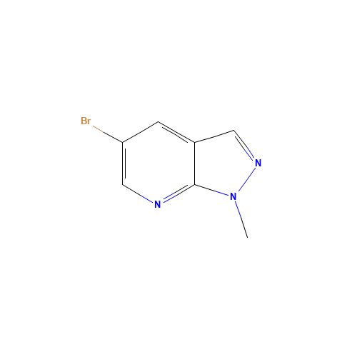 5-Bromo-1-methyl-1H-pyrazolo[3,4-b]pyridine (CAS: 887115-56-2) - Related Chemical Product
