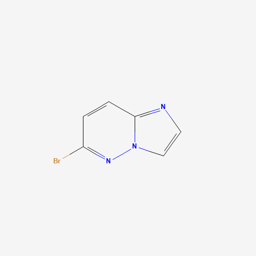 6-Bromoimidazo[1,2-b]pyridazine (CAS: 1159977-65-7) - Chemical Structure and Molecular Formula 