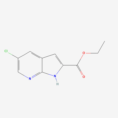 Ethyl 5-chloro-1H-pyrrolo[2,3-b]pyridine-2-carboxylate (CAS: 1083181-28-5) - Related Chemical Product