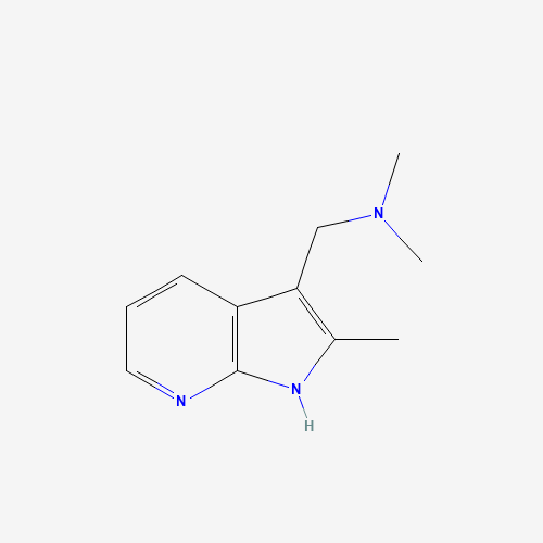 N,N-Dimethyl(2-methyl-1H-pyrrolo[2,3-b]pyridin-3-yl)methanamine (CAS: 7546-48-7) - Related Chemical Product