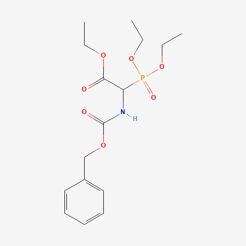 Methyl 2-(benzyloxycarbonylamino)-2-dimethoxyphosphoryl-acetate (CAS: 83026-99-7) - Related Chemical Product