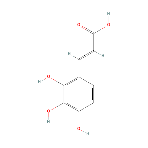 (E)-3-(2,3,4-Trihydroxyphenyl)prop-2-enoic acid (CAS: 13058-13-4) - Related Chemical Product