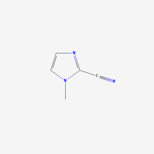 1-Methyl-2-cyanoimidazole (CAS: 45515-45-5) - Chemical Structure and Molecular Formula 