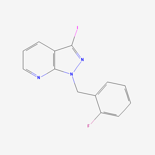 1-(2-Fluorobenzyl)-3-iodo-1H-pyrazolo[3,4-b]pyridine (CAS: 1313738-72-5) - Related Chemical Product