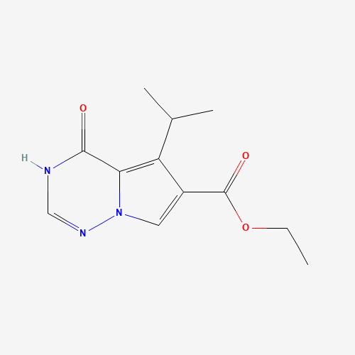 Ethyl 4-hydroxy-5-isopropylpyrrolo[1,2-f][1,2,4]triazine-6-carboxylate (CAS: 651744-40-0) - Related Chemical Product