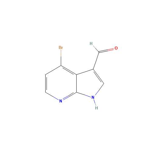 4-Bromo-1H-pyrrolo[2,3-b]pyridine-3-carbaldehyde (CAS: 1000340-35-1) - Related Chemical Product