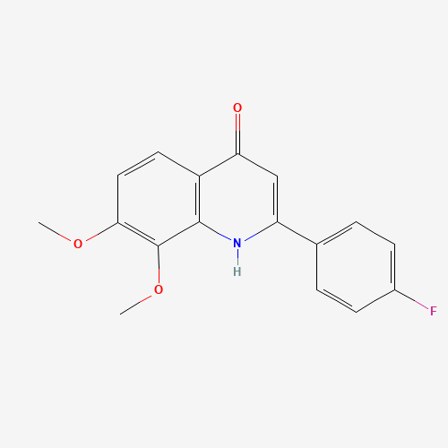 2-(4-Fluorophenyl)-7,8-dimethoxyquinolin-4(1H)-one (CAS: 1254973-33-5) - Related Chemical Product