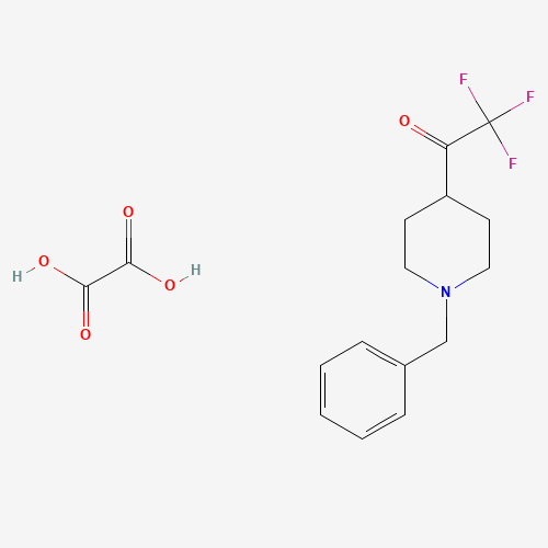 1-(1-Benzylpiperidin-4-yl)-2,2,2-trifluoroethanone oxalate (CAS: 1198286-70-2) - Related Chemical Product