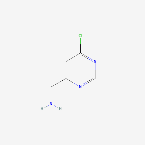 (6-Chloropyrimidin-4-yl)methanamine (CAS: 933702-18-2) - Chemical Structure and Molecular Formula 