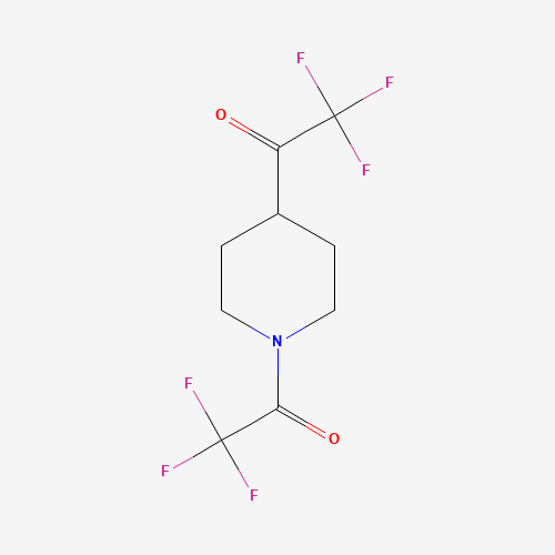 2,2,2-Trifluoro-1-[1-(2,2,2-trifluoroacetyl)-4-piperidyl]ethanone (CAS: 1159982-56-5) - Related Chemical Product