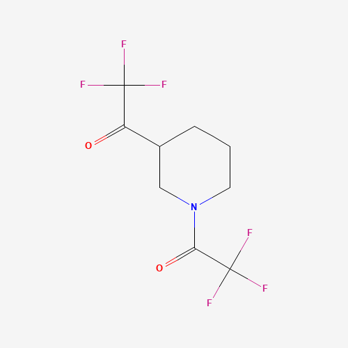 2,2,2-Trifluoro-1-[1-(2,2,2-trifluoroacetyl) -3-piperidyl]ethanone (CAS: 1159982-57-6) - Related Chemical Product