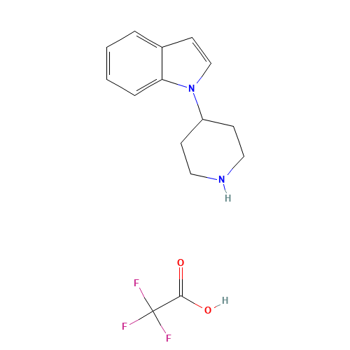 1-(Piperidin-4-yl)-1H-indole trifluoroacetate (CAS: 1198286-07-5) - Related Chemical Product