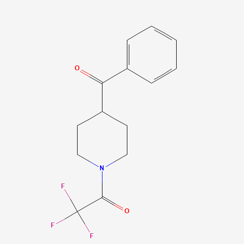 2,2,2-Trifluoro-1-(4-benzoylpiperidin-1-yl)ethanone (CAS: 257946-67-1) - Related Chemical Product