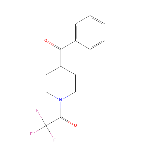 2,2,2-Trifluoro-1-(4-benzoylpiperidin-1-yl)ethanone (CAS: 257946-67-1) - Related Chemical Product
