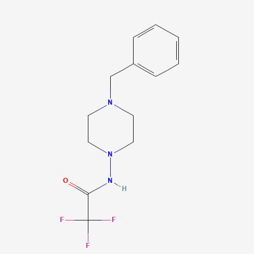 N-(4-Benzylpiperazin-1-yl)-2,2,2-trifluoroacetamide (CAS: 1198285-47-0) - Related Chemical Product