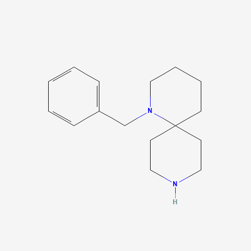 1-Benzyl-1,9-diazaspiro[5.5]undecane (CAS: 1100748-68-2) - Chemical Structure and Molecular Formula 
