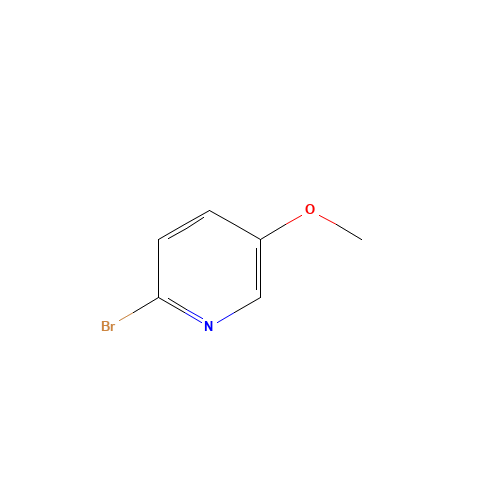 2-Bromo-5-methoxypyridine (CAS: 105170-27-2) - Chemical Structure and Molecular Formula 