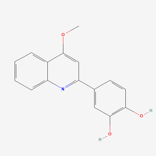 4-(4-Methoxyquinolin-2-yl)benzene-1,2-diol (CAS: 1313738-83-8) - Related Chemical Product
