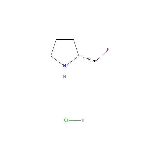 (2S)-2-(Fluoromethyl)pyrrolidine hydrochloride (CAS: 875553-78-9) - Related Chemical Product