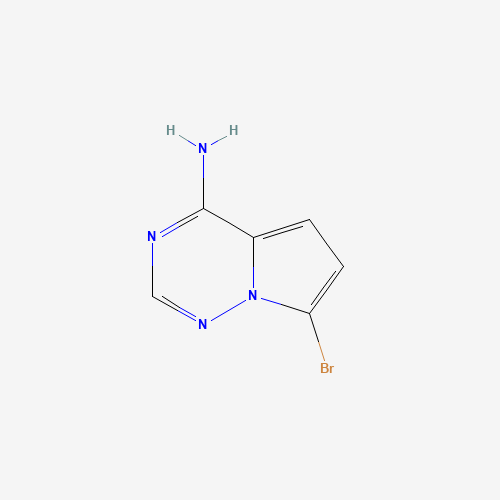 4-Amino-7-bromo-pyrrolo[2,1-f][1,2,4]triazine (CAS: 937046-98-5) - Related Chemical Product