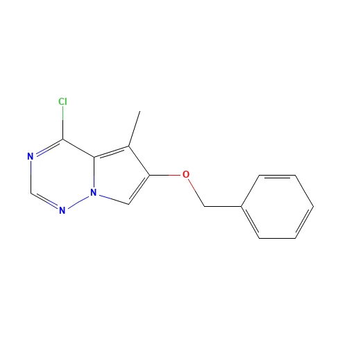 6-Benzyloxy-4-chloro-5-methylpyrrolo[2,1-f][1,2,4]triazine (CAS: 649736-27-6) - Related Chemical Product