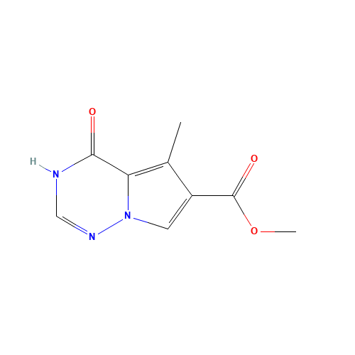 Methyl 4-hydroxy-5-methylpyrrolo[1,2-f][1,2,4] triazine-6-carboxylate (CAS: 310431-29-9) - Related Chemical Product